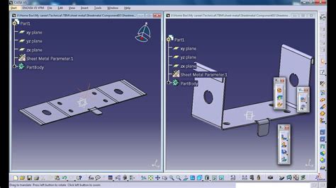 sheet metal parameters catia v5|sheet metal stiffening rib design.